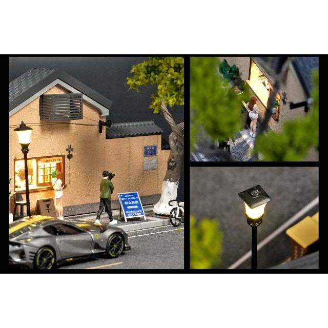 収蔵家 1/64 南京・頤和路 (いわろ) 12号 南京の名店カフェ ジオラマ
