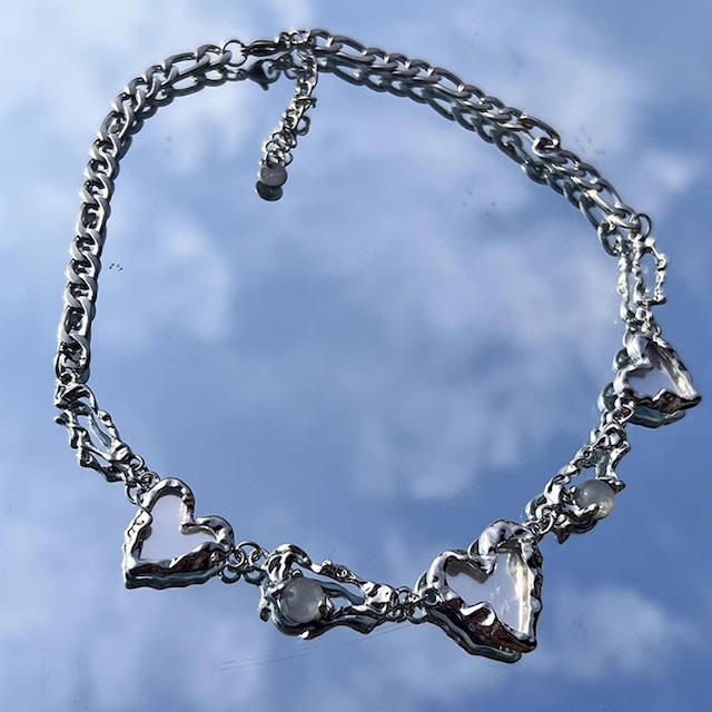 Love Mirror Necklace E6221
