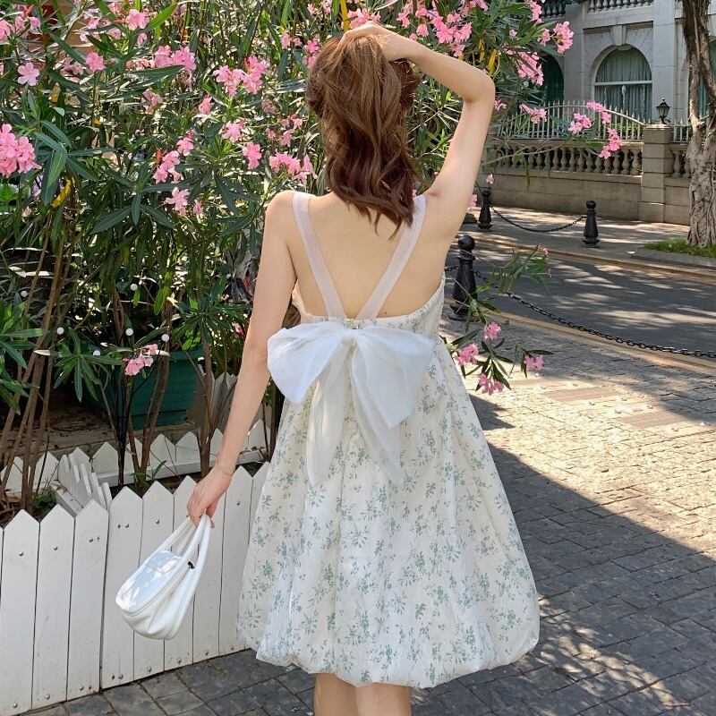 フローラルスカート ドレス レディース薄手サマー 夏物 花柄 1号婦人91572088268