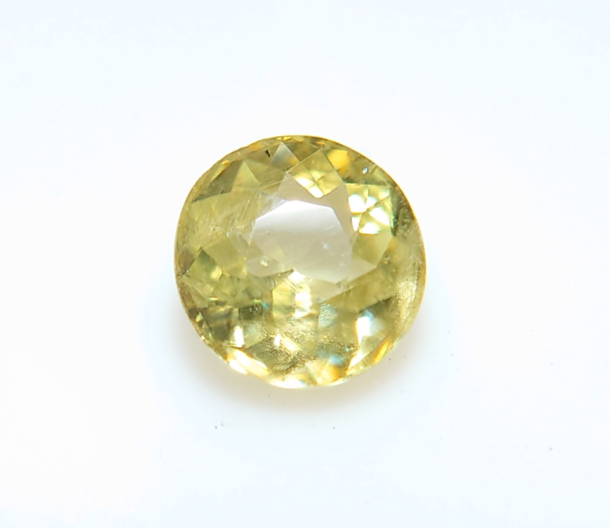 美品！ スフェーン 0.94ct ラウンド ルース（LA-4377） | ＬＡＧＯＯＮ