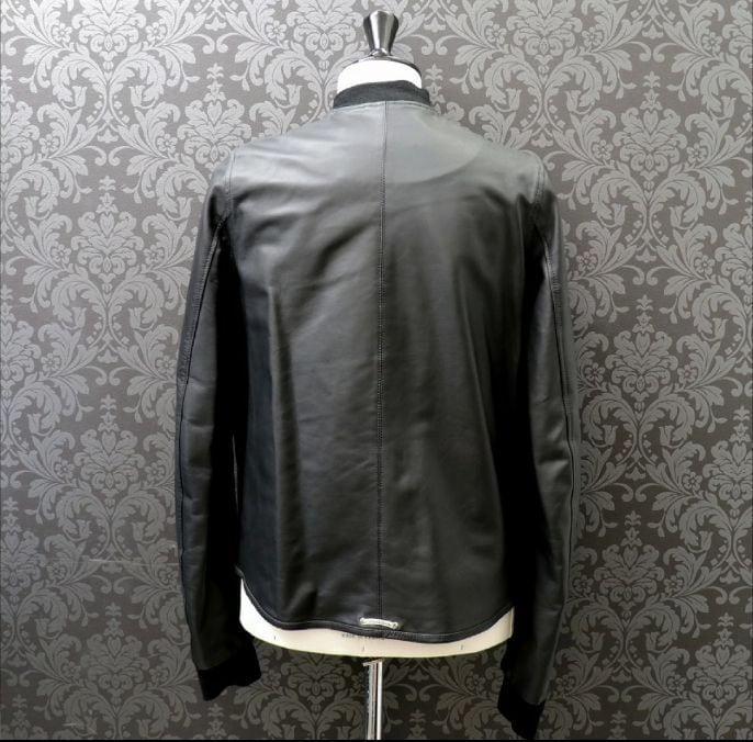 CHROME HEARTS クロムハーツ FURIES クロスボタン スタジャン カーフ