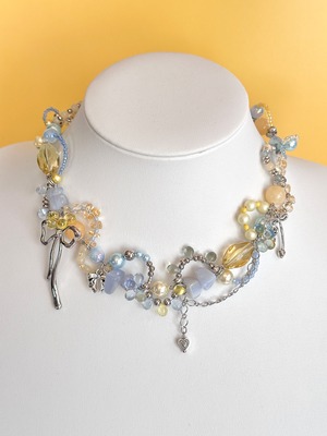 Re:lemon soda frill necklace.
