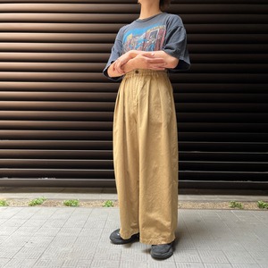 【HARVESTY】CIRCUS BAGGY PANTS (4色展開) / ハーベスティサーカスバギーパンツ / A12315