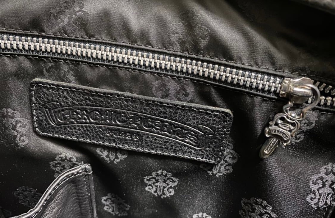 CHROME HEARTS クロムハーツ ジムバッグ セメタリークロスパッチ CHROME HEARTS クロムハーツ ジムバッグ セメタリークロスパッチ