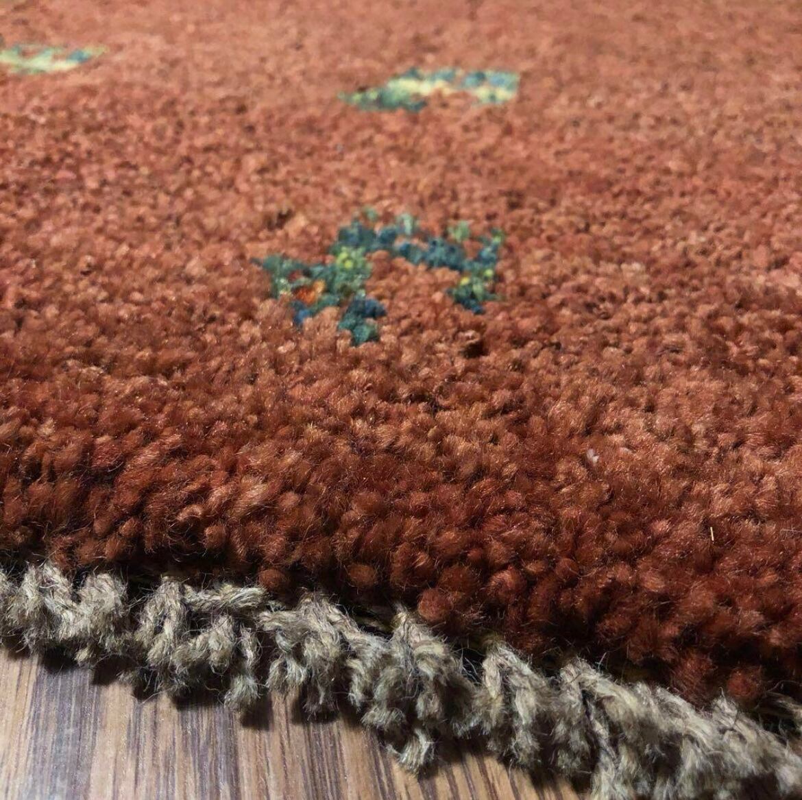 ペルシャギャッベ  (ギャベ) チェアマット 椅子の座布団 No.11256 ペルシャギャッベ (ギャベ) チェアマット 椅子の座布団 No.11209