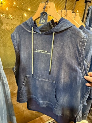 33℃　bc604317 綿ｶﾞｰｾﾞindigoﾗﾒ紐箔 po n/s pk（ｼｱﾃﾞﾆﾑ）