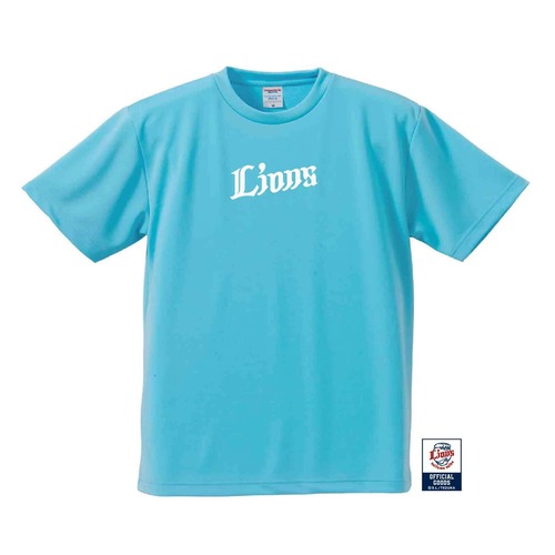 ライオンズ　Tシャツ　アクアブルー 画像
