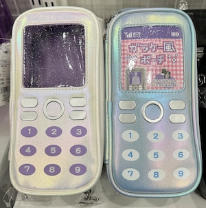 合皮ガラケー型ポーチ
