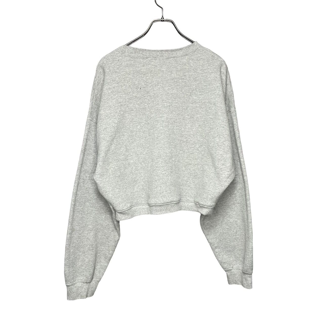 リメイク】ショート丈スウェット unknown XL プリント | 古着屋OLDGREEN