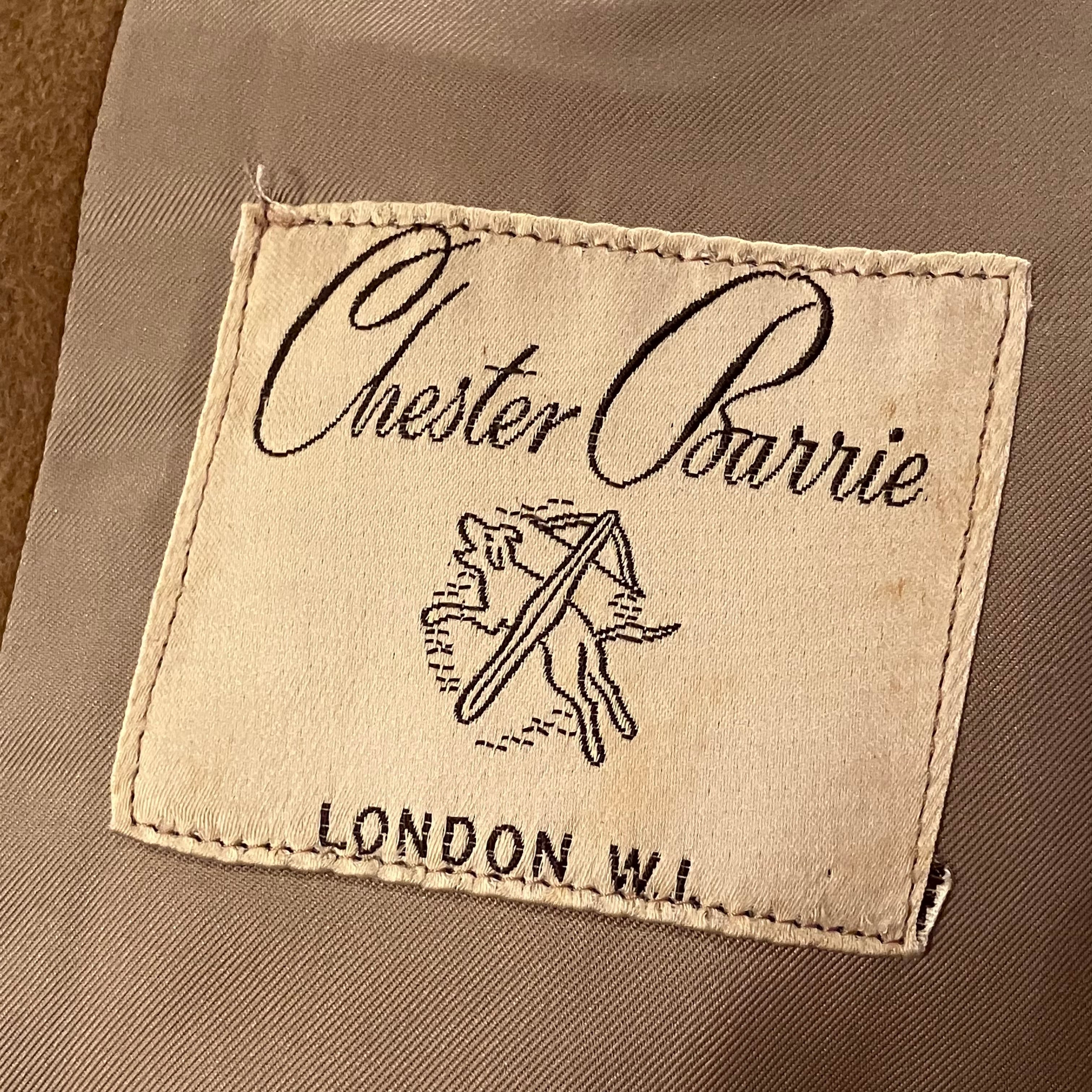 Chester Barrie イングランド製　カシミアステンカラーコート　チェスターバリー