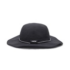 ANEW MEN Stitch Incision Wide hat [サイズ: F (AGDUMCP41BKF)] [カラー: BLACK]