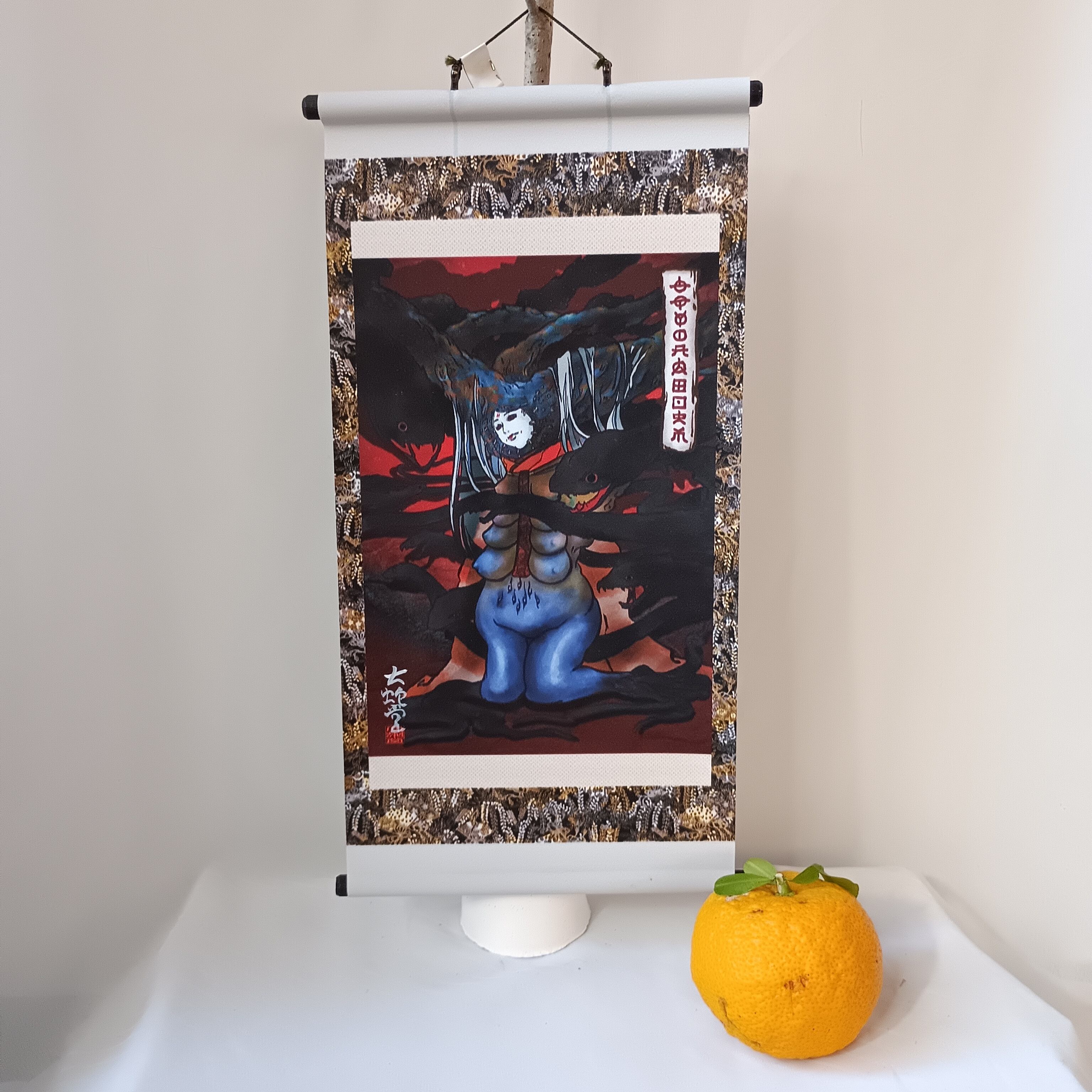 ミニ掛け軸・妖艶系 | 大蛇堂-おろちどう-