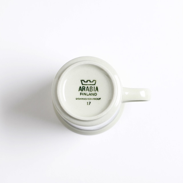 ARABIA アラビア Anemone アネモネ 70mm コーヒー カップ＆ソーサー - 11 北欧ヴィンテージ