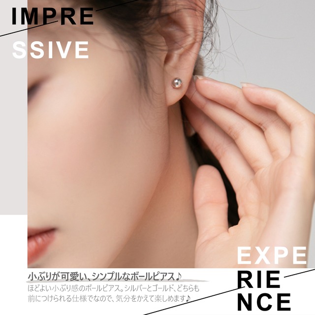 Pierce -Gold x Silver-