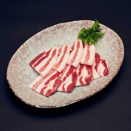 テイクアウト専用 黒豚バラ 100g