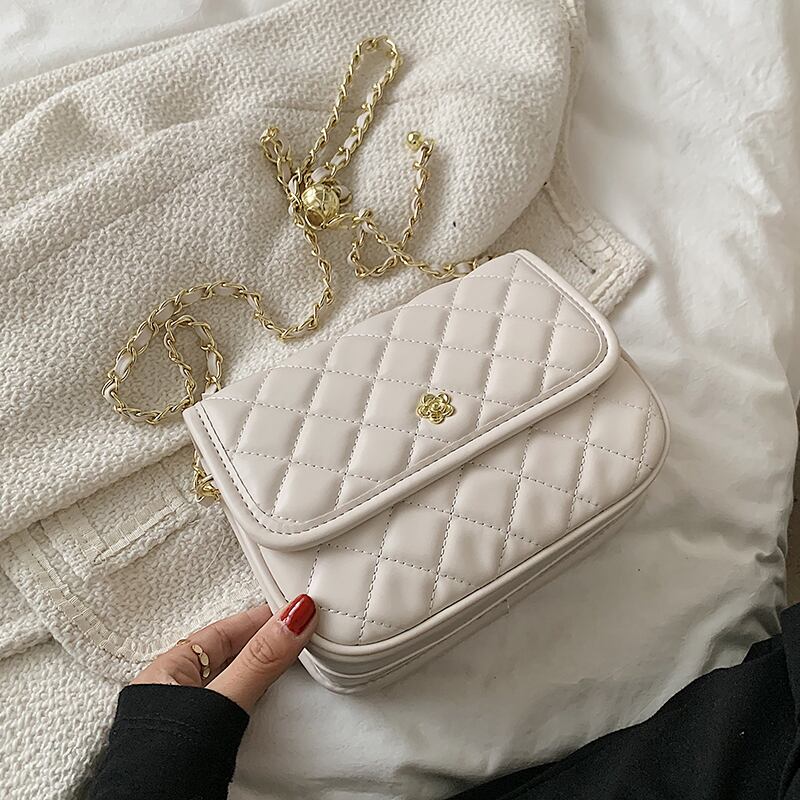 チェーン サマー 夏物 スクウェア メッセンジャーバッグ 手作りハンドバック97848921614