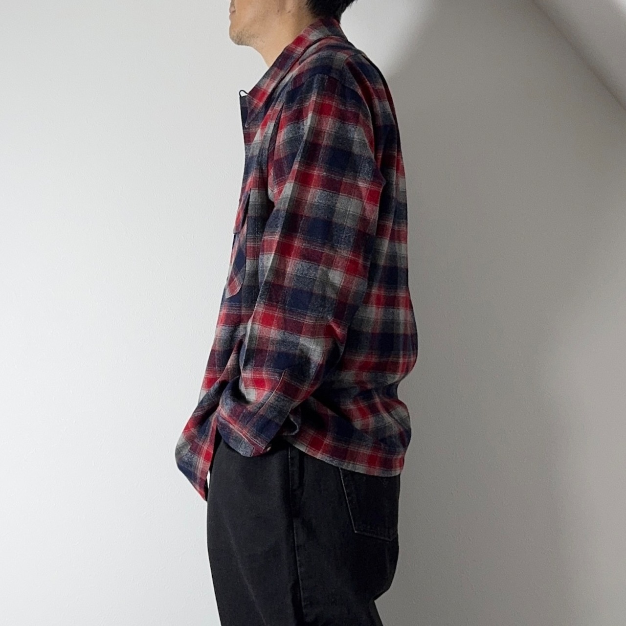 70s PENDLETON Board Shirt plaid XL 古着 - 17