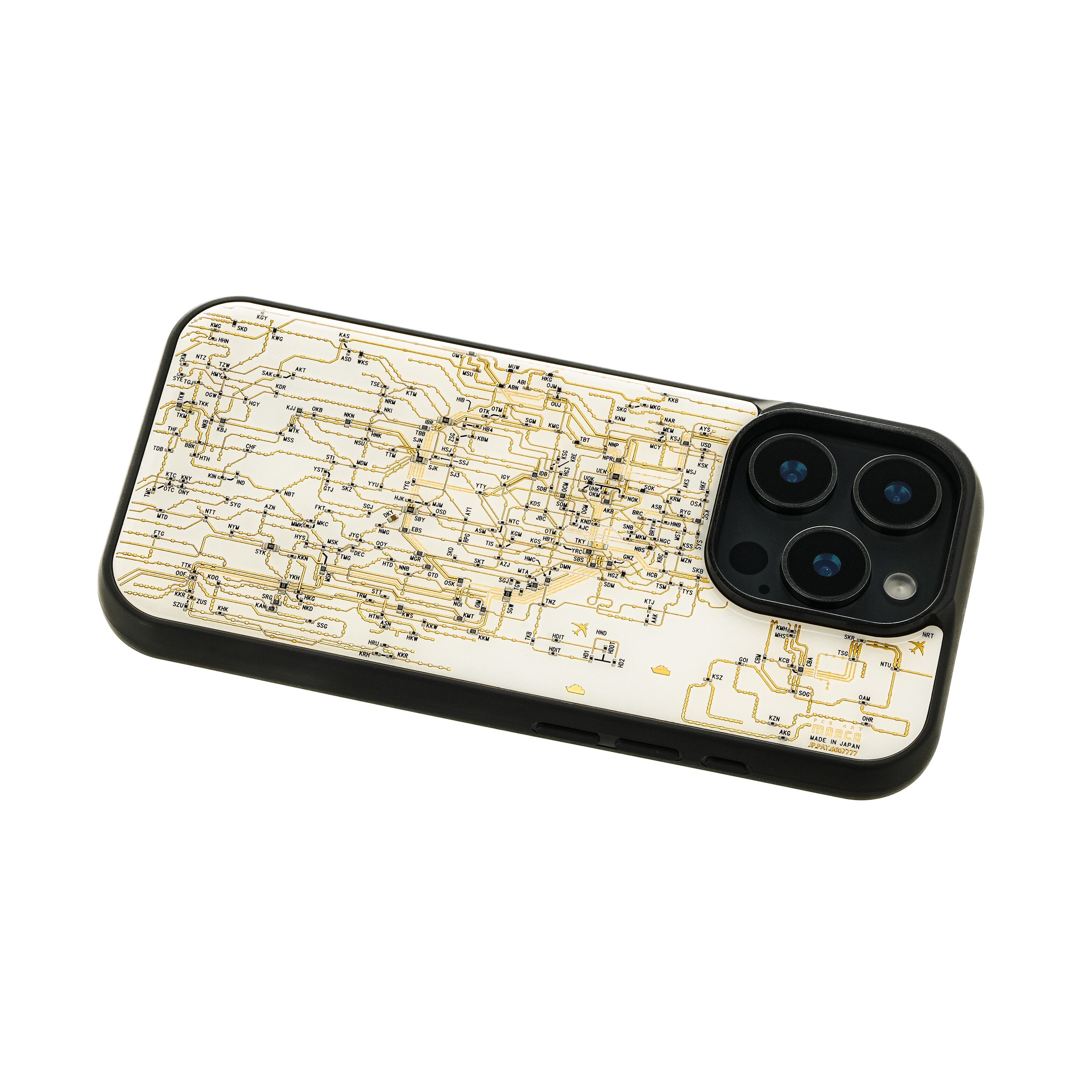 FLASH 東京回路線図 iPhone 12 / 12 Pro ケース 973ac3f7eb8609abcd7db7acb039a1