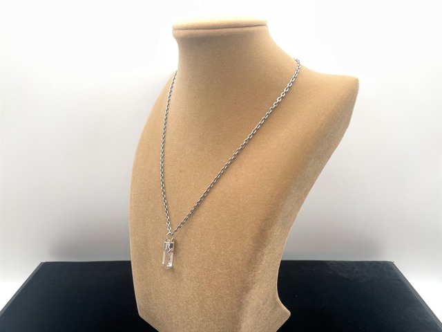 シルバーペンダントトップ（水晶原石）