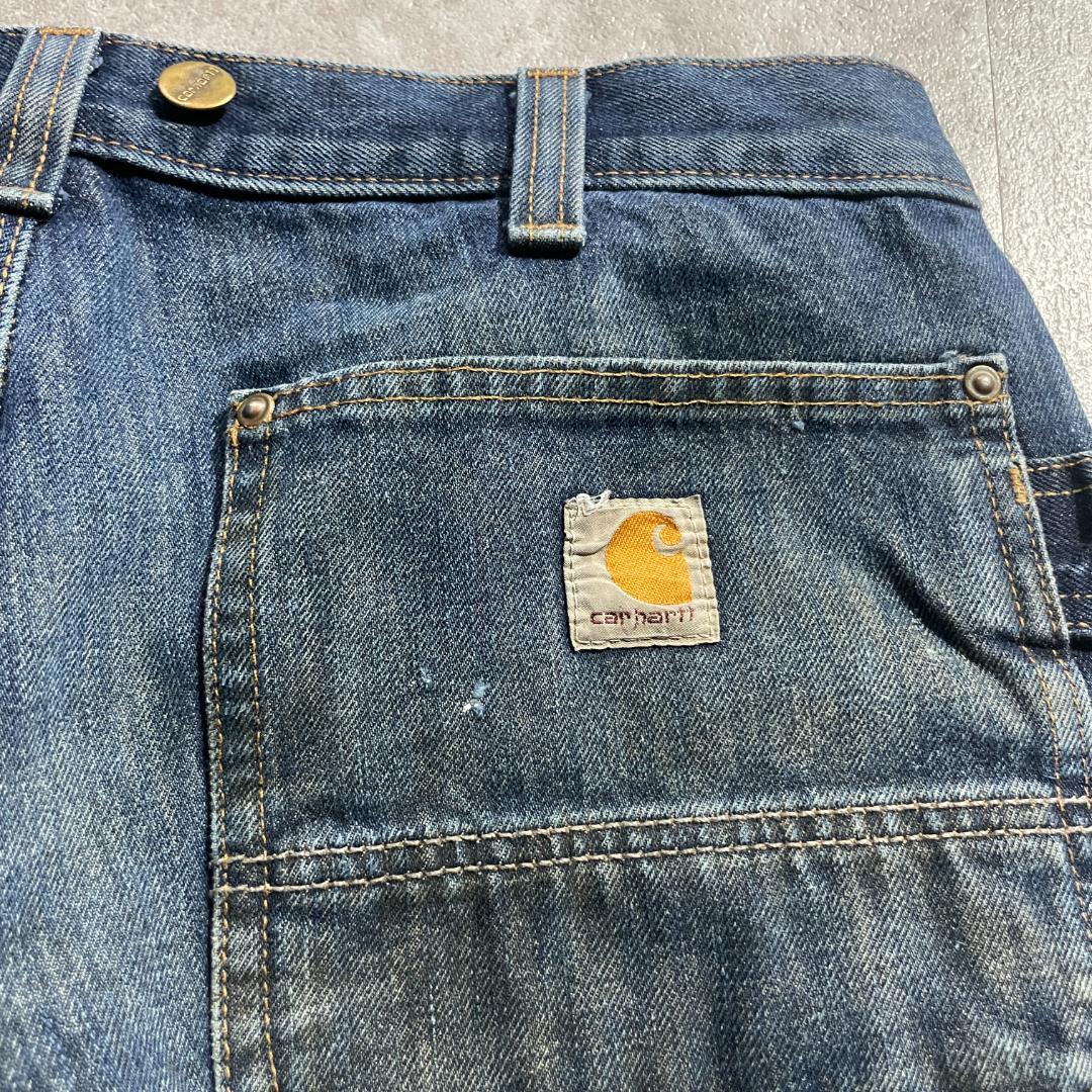 20s メキシコ製 デニム ダブルニー Carhartt 32×32 | ib2