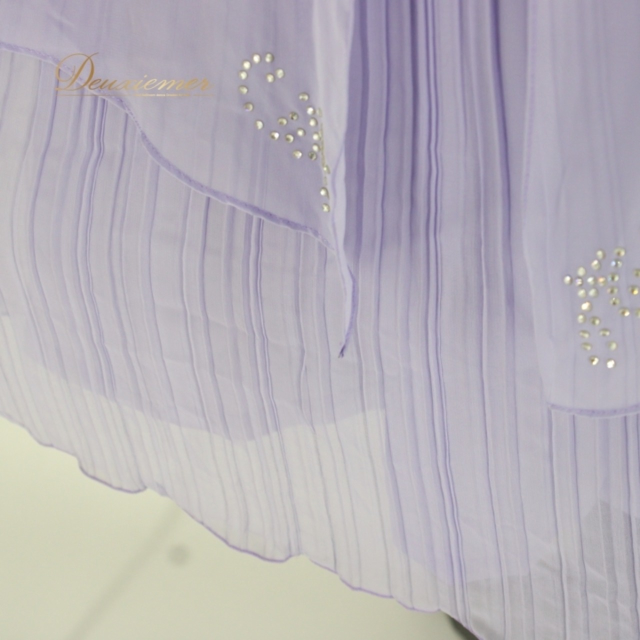 社交ダンス 衣装 スタンダード ドレス ワンピース レッスンウェア パーティ衣装 女性用 レディース オールシーズン 紫 EIKO YAMADA パープル系 ドレープ プリーツ 長袖 光沢感 きれいめ ルームウェア おしゃれ レディース用 舞台衣装 体型カバー