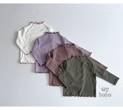 韓国子供服 / 26winter / my bebe / ヨーグルトハーフタートル / キッズ / 冬服 *XS~XL*