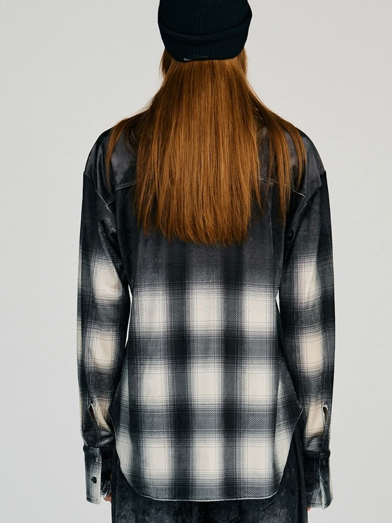 【26AW | WOMEN】PRANK PROJECT プランクプロジェクト / シャツ / Faded Check Velour Shirt 　31262315907 - 4