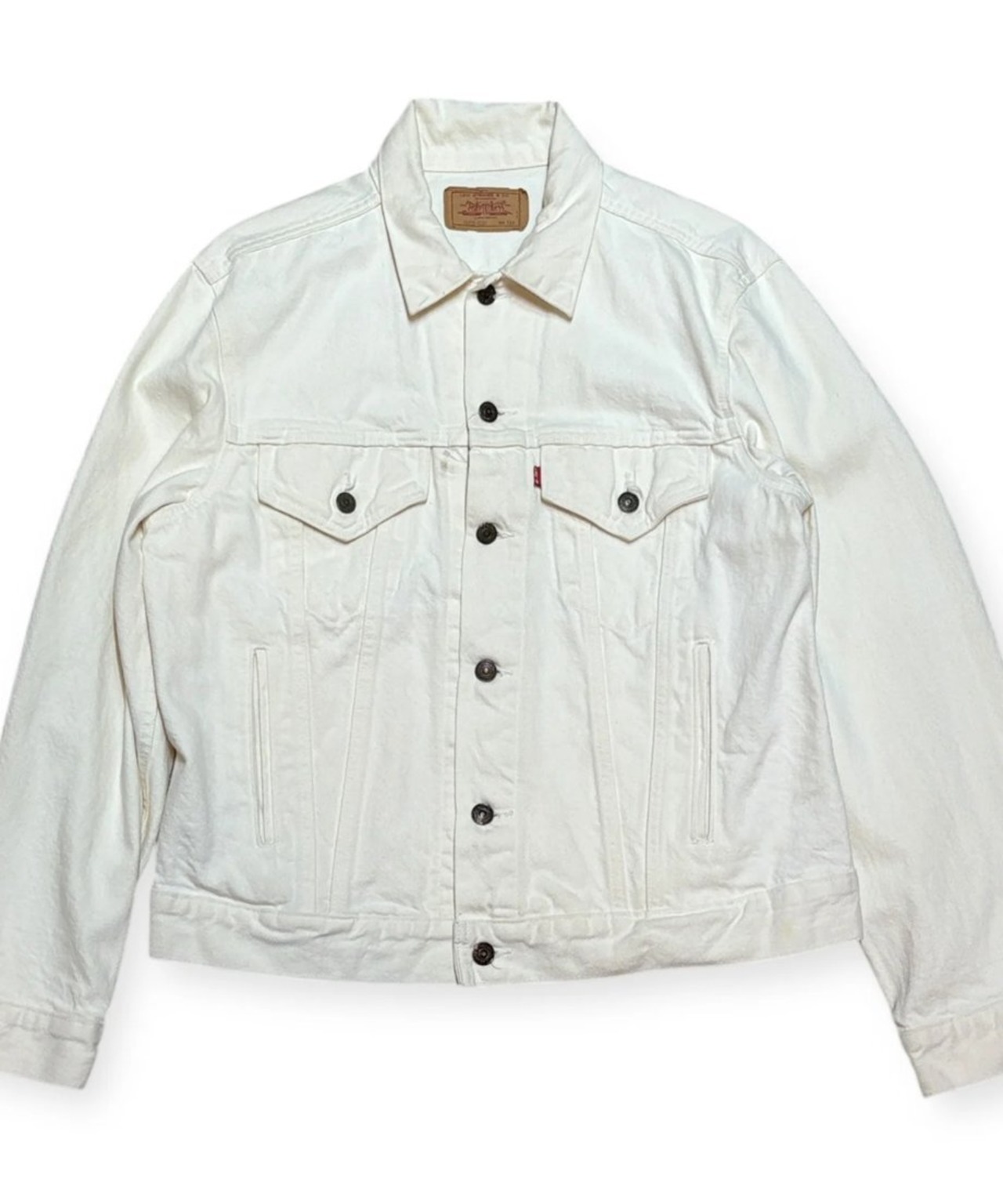 1990s Levi’s 70506 デニムジャケット ホワイト 44R