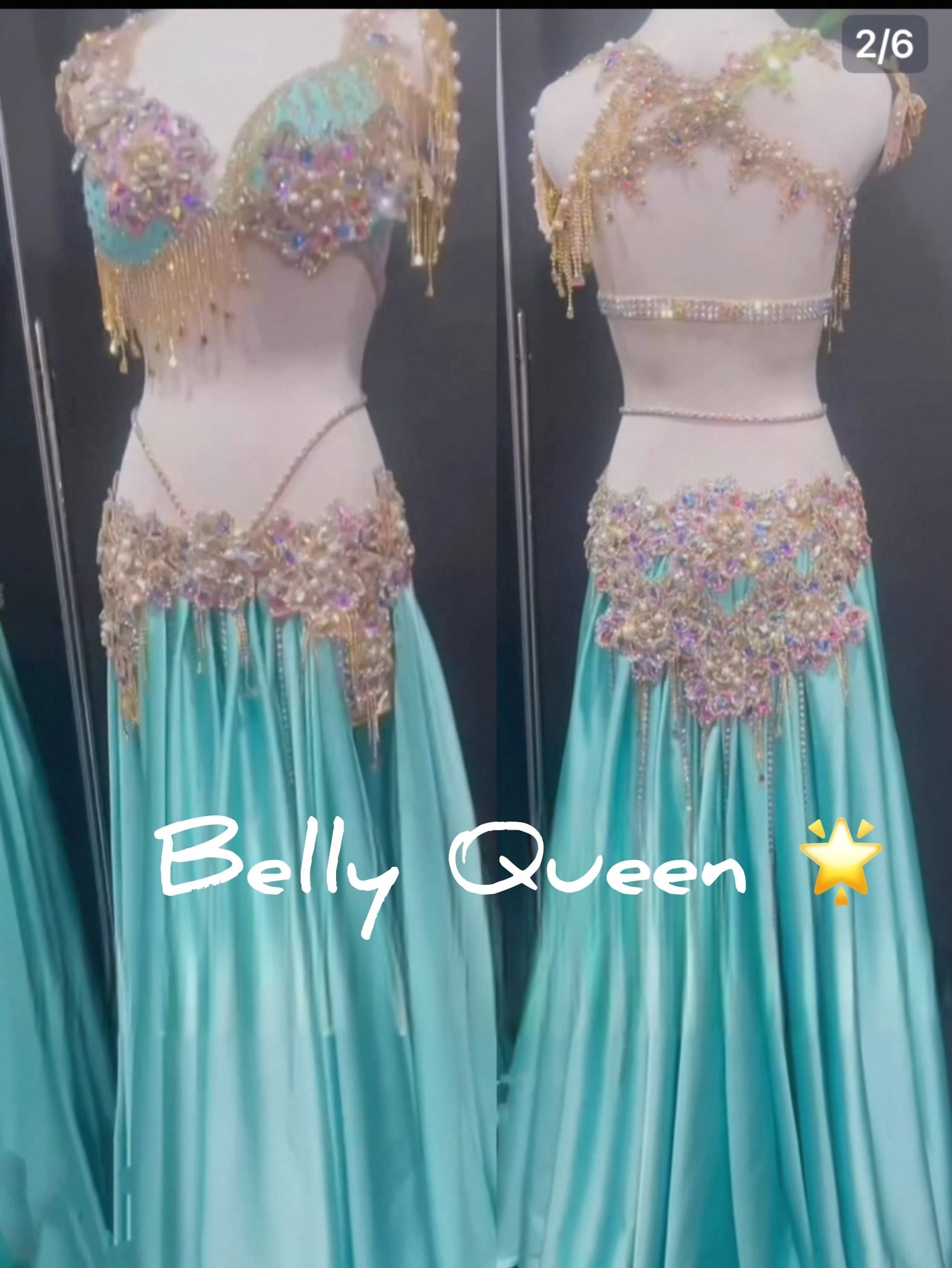 オーダーメイド サイーディ、バラディドレス ベリーダンス衣装 | Belly