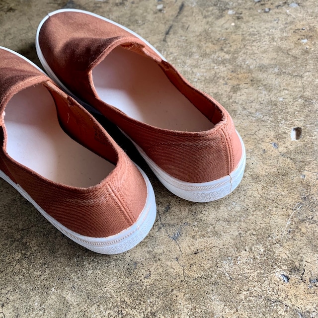 柿渋染　Original Slip-on Shoes