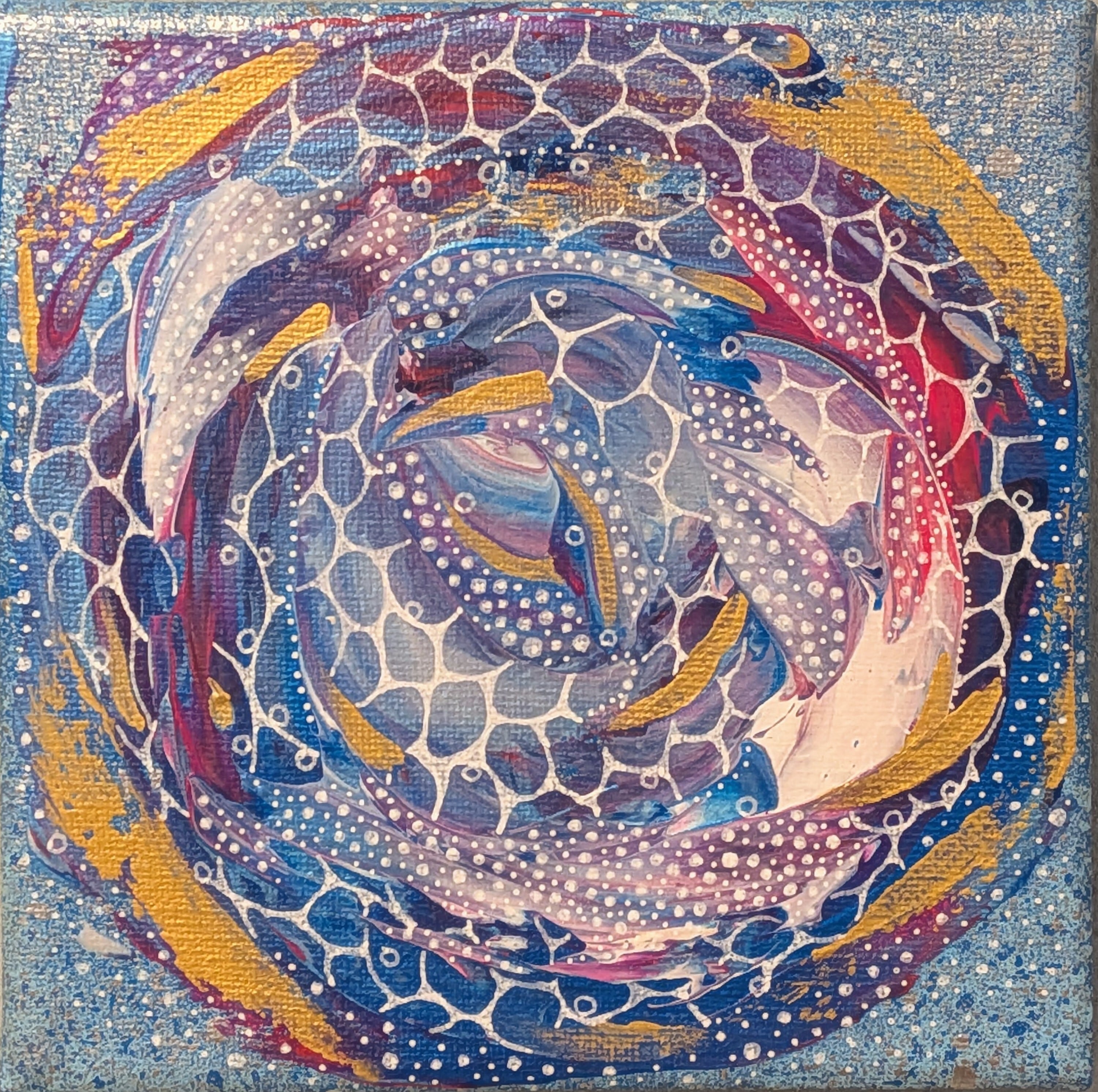 I am hereシルクスクリーン作品No.7 | SAKI OTSUKA SHOP