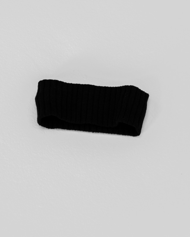 Knit Head Band - Black