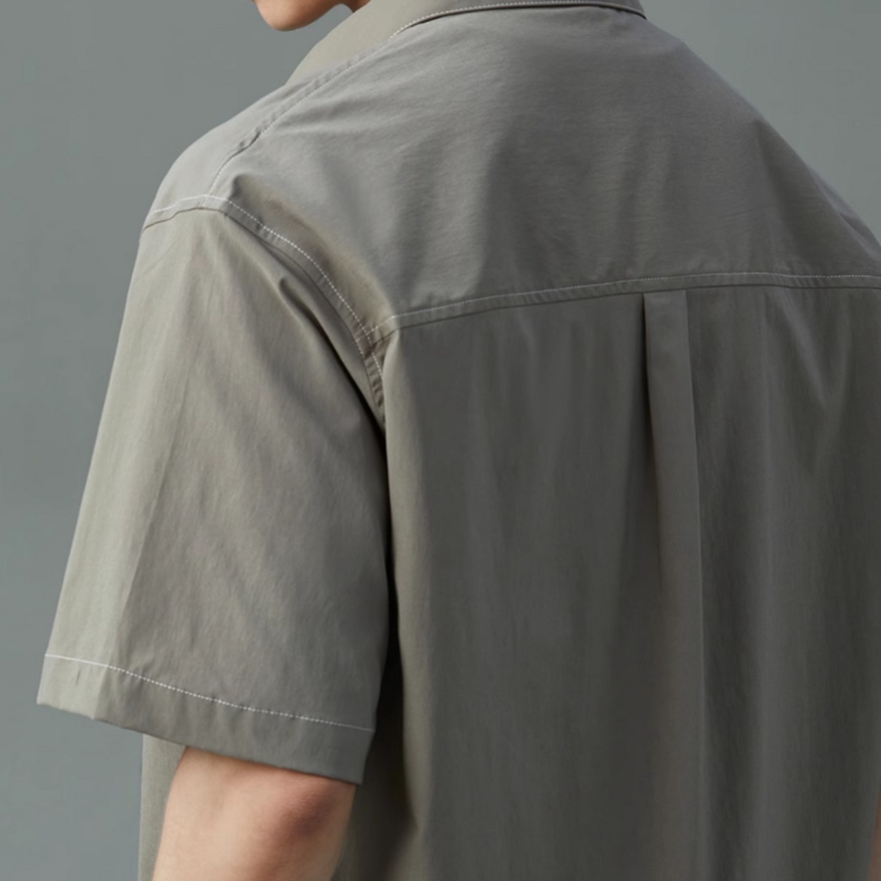 サマー薄手シンプル半袖シャツ　0631