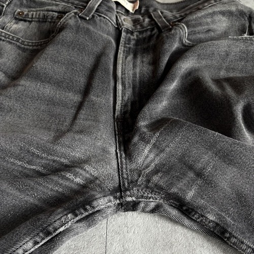 【W32 L34】00s usa levi's ブラック 550 詳細写真12
