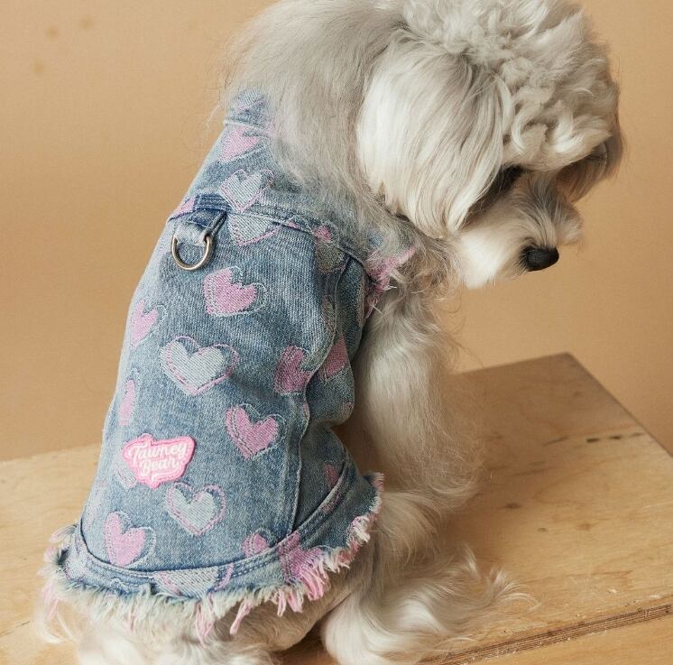 《予約》1103166 ハート柄デニム