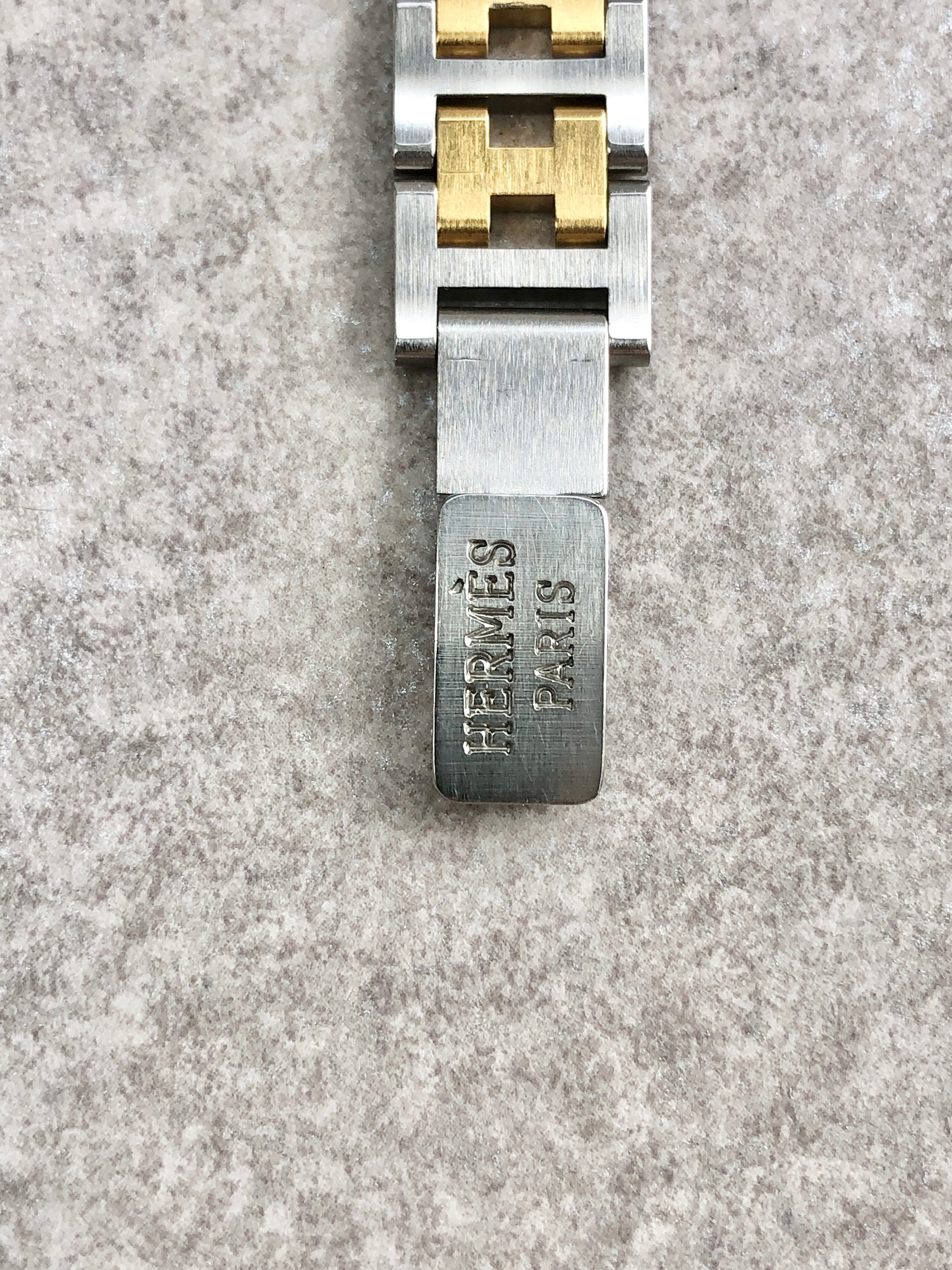 HERMES エルメス 腕時計 ゴールド シルバー ステンレススチール