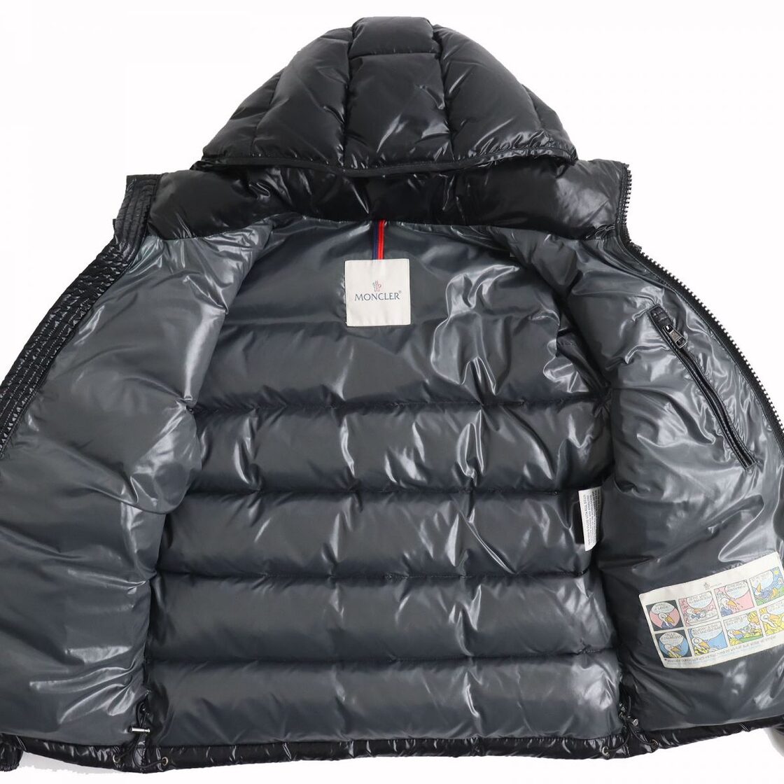 美品△正規品 MONCLER モンクレール MAYA GIUBBOTTO マヤ ロゴワッペン 
