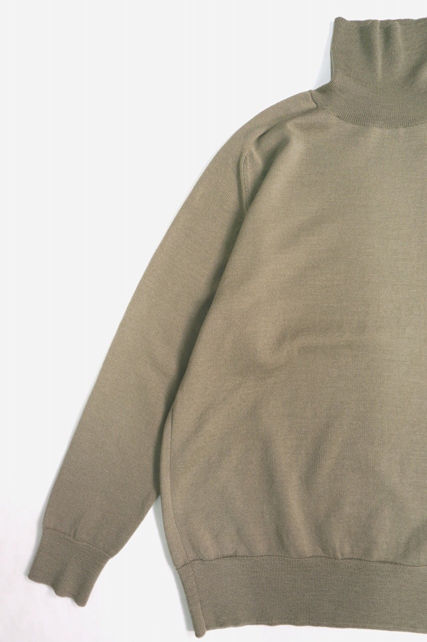 Worsted Merino High Neck P/O