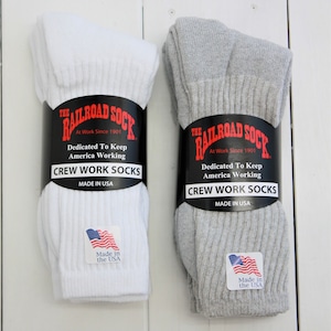 3P CREW WORK SOCKS【RAILROAD SOCK】