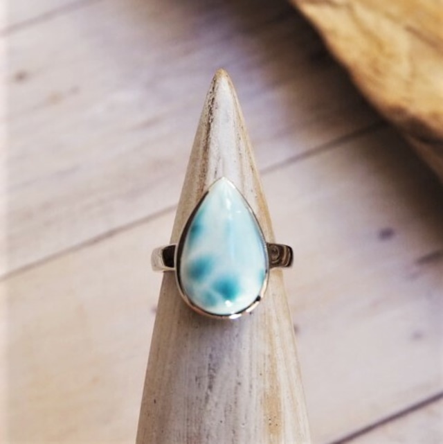 Larimar Ring 18388989-g【11号〜15号】