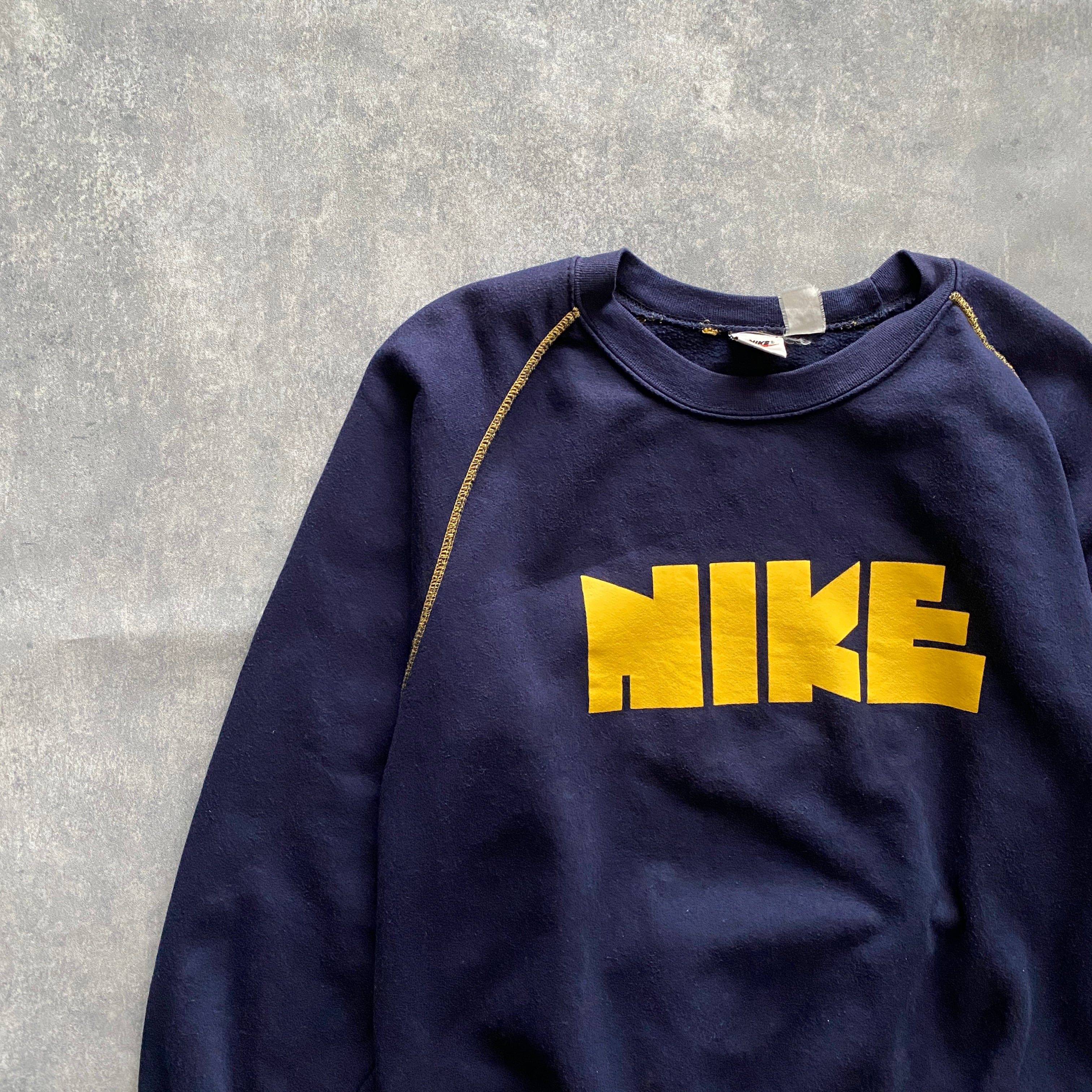 90s 00s NIKE ナイキ ゴツナイキ ラグランスウェット