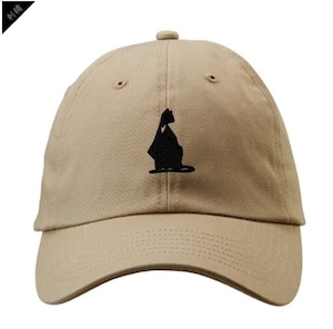 江戸猫 和風デザイン 刺繍キャップ /Edo Cat Japanese Design Embroidered Cap