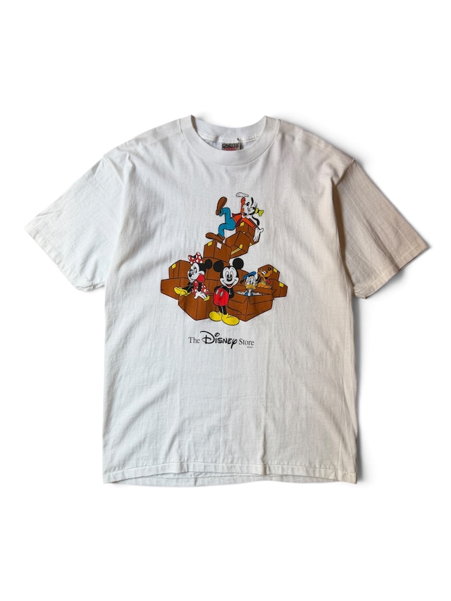 ［90s］ONEITA The Disney Store Grand Opening Team T-shirt Vintage L
