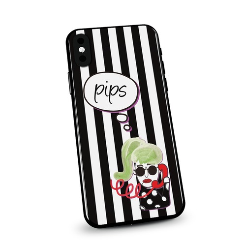 背面ガラスケース・“tell”