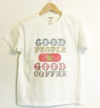 ［OAFISH］GOOD COFFEE ショートスリーブTシャツ レディース｜NATURAL