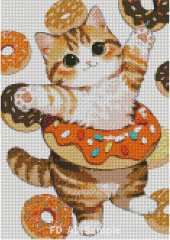 ☆。.:＊・にゃんにゃん ☆。.:＊・゜　ダイヤモンドアート　オーダー ☆。.:＊・にゃんにゃん ☆。.:＊・゜ ダイヤモンドアート オーダー