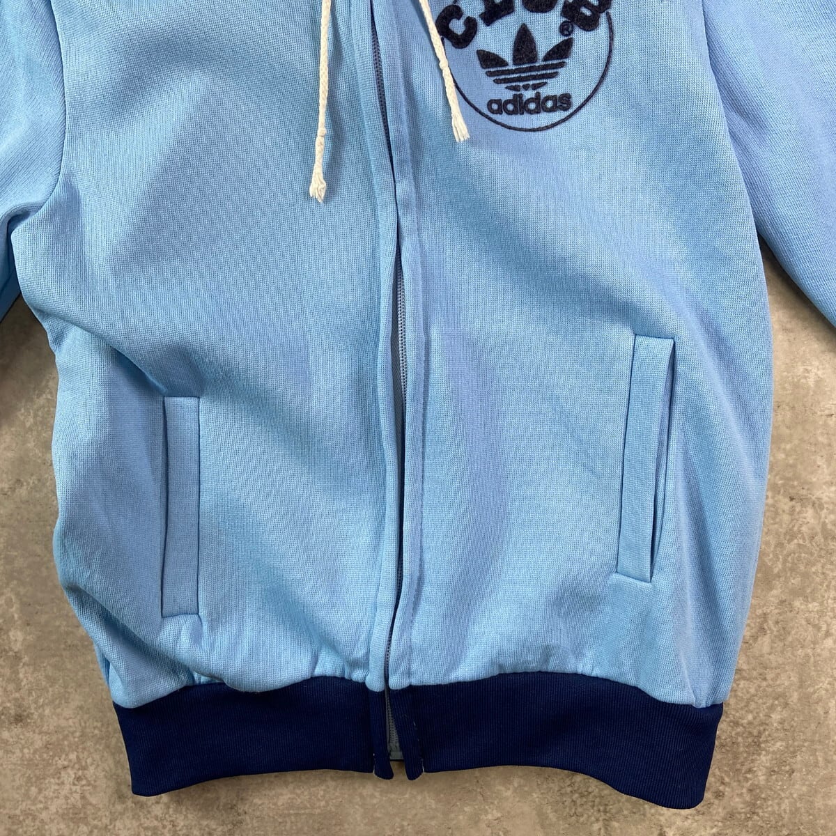 70~80年代 VENTEX社製 adidas CLUB アディダス フロッキープリント