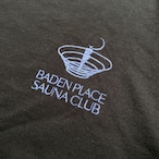 BADEN PLACE×RSB SAUNA CLUB S/S Tee BLACK