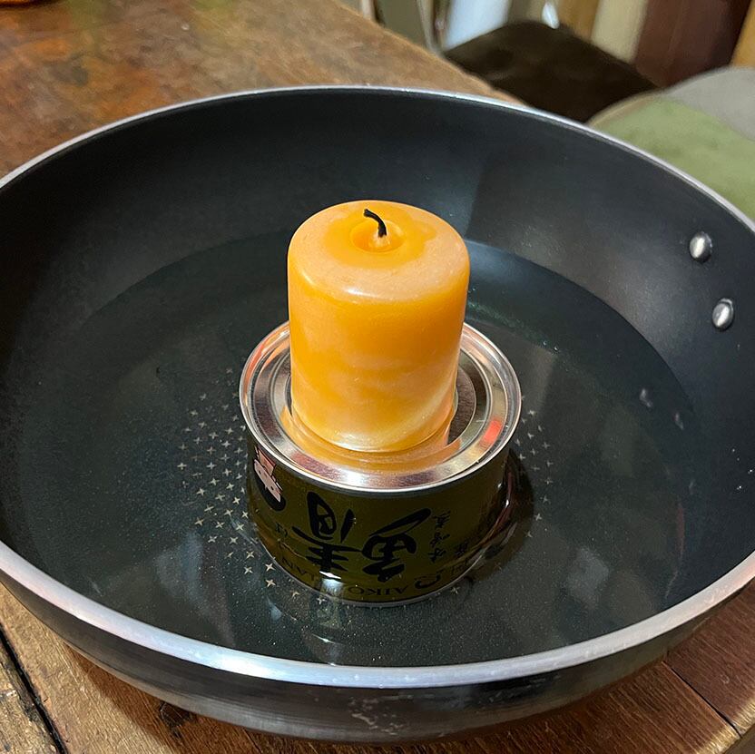 11時間点灯】S6-50 ストレート 45×50mm 蜜蝋キャンドル | 蜜蝋工房