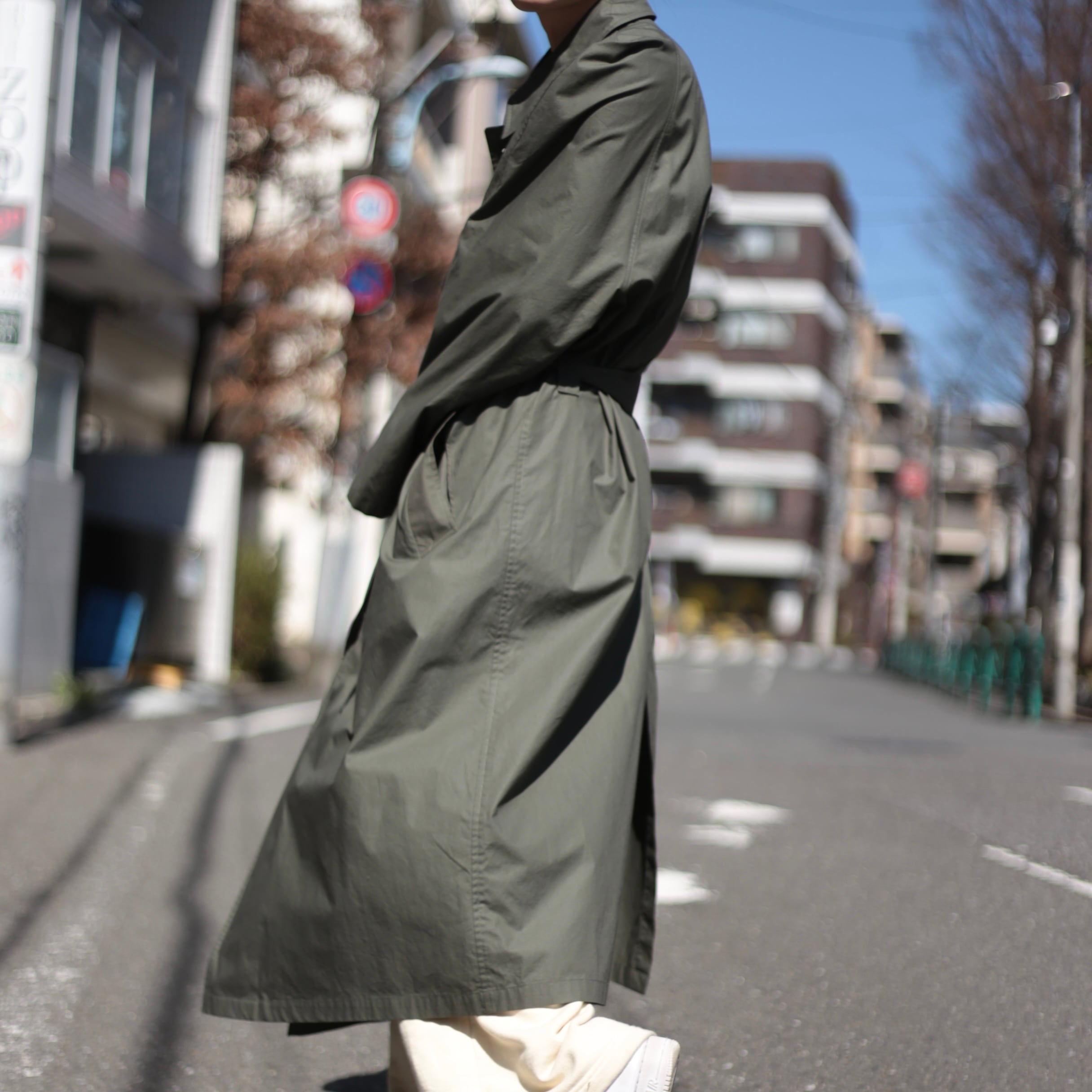 【美品】Chrisitian Dior ステンカラーコートジャケット/アウター